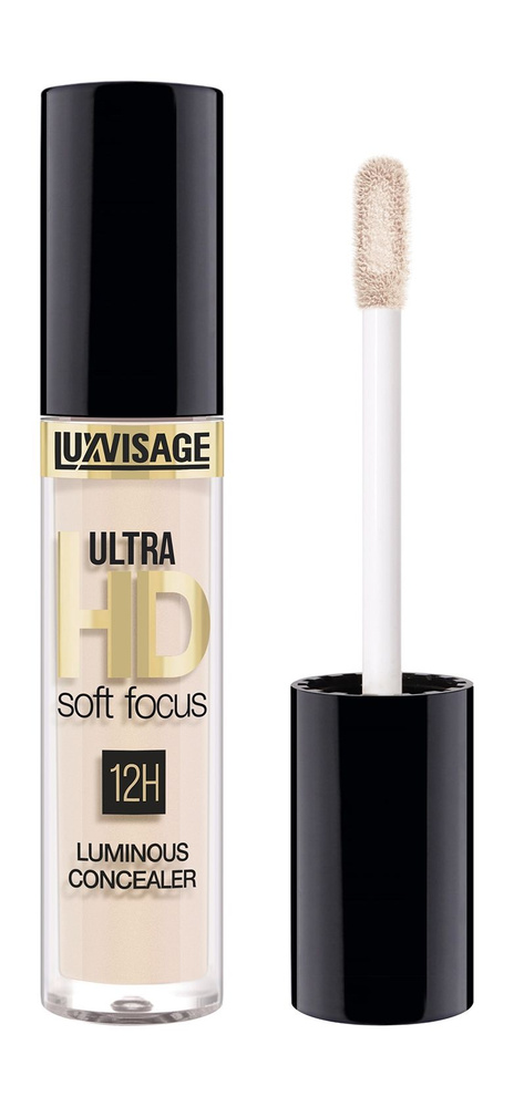 Консилер светоотражающий LUXVISAGE ULTRA HD soft focus 12H, 10 тон #1