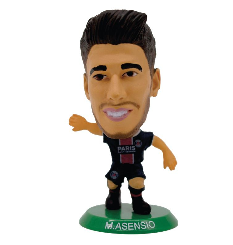 Фигурка SoccerStarz футболиста ФК ПСЖ / Paris St Germain - Marco Asensio / Марко Асенсио - Home V-2024, #1