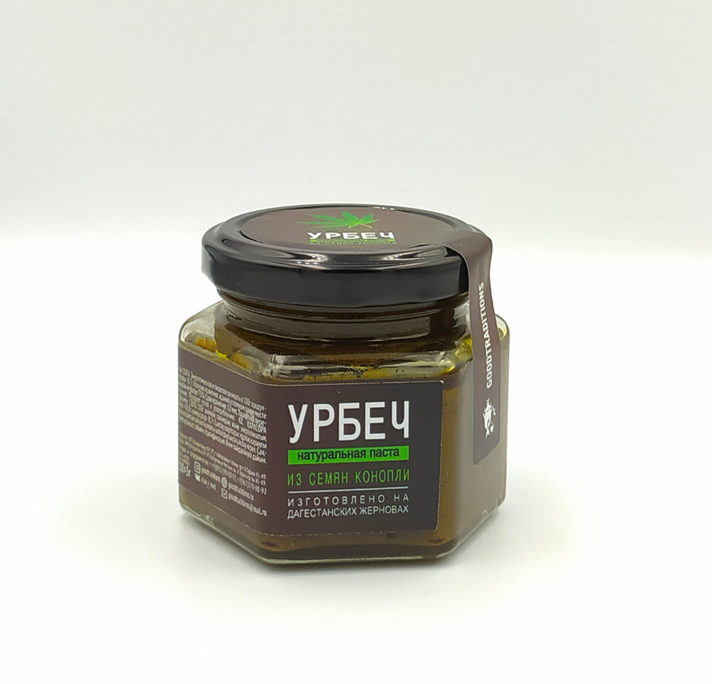 Урбеч из семян конопли, 110г Добрые традиции - купить с доставкой по ...