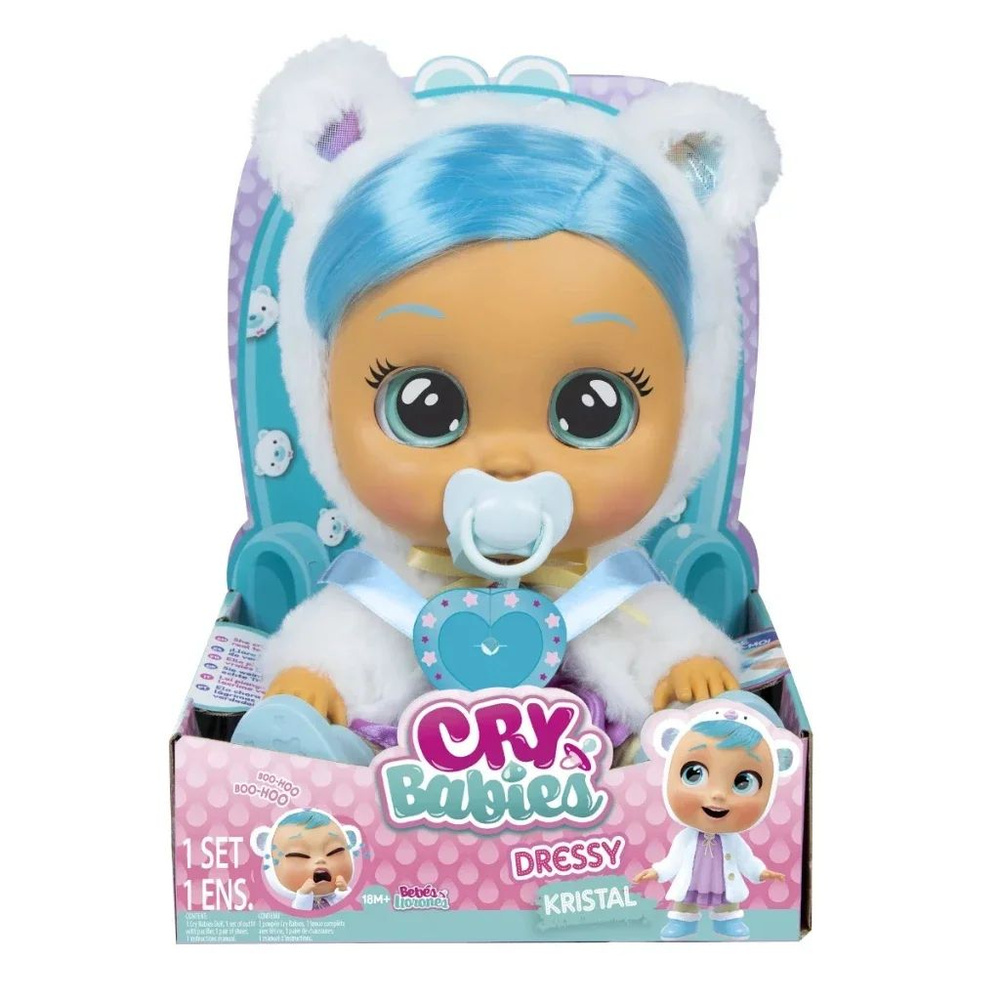 Cry Babies Dressy Interactive Crying Truth Doll Нарядная Интерактивная ...