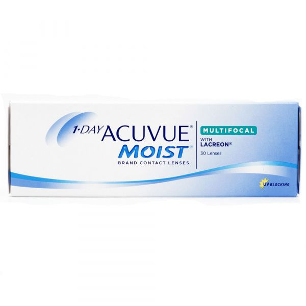 Однодневные контактные линзы 1-Day Acuvue Moist MultiFocal, 30pk, R: 8,4 D: -03,50 I: Mid  #1