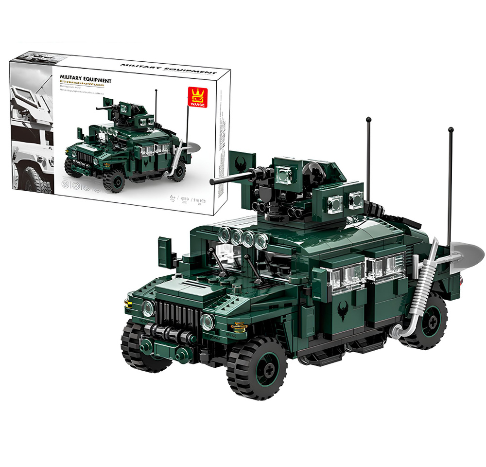 Конструктор Военный автомобиль Хаммер М1151 / Армия / Military ...