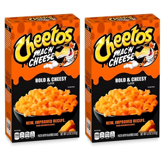 Макароны Cheetos Mac'N'Cheese Сыр 2 шт. по 160 г США #1