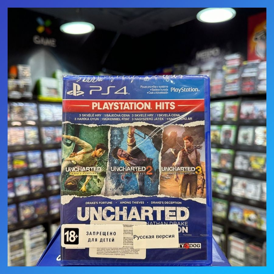 Игра Uncharted: Натан Дрейк Коллекция PS4 (Русская версия) #1