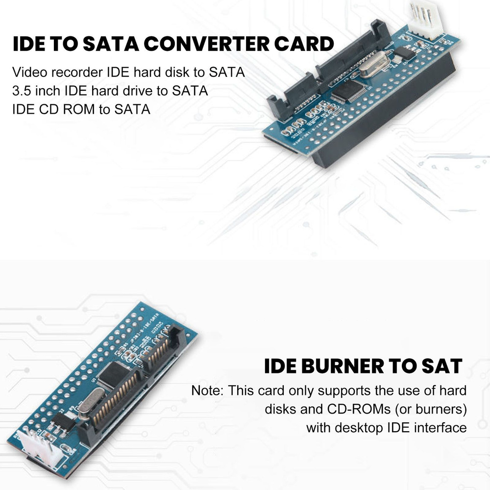 Адаптер SATA IDE для настольных компьютеров #1