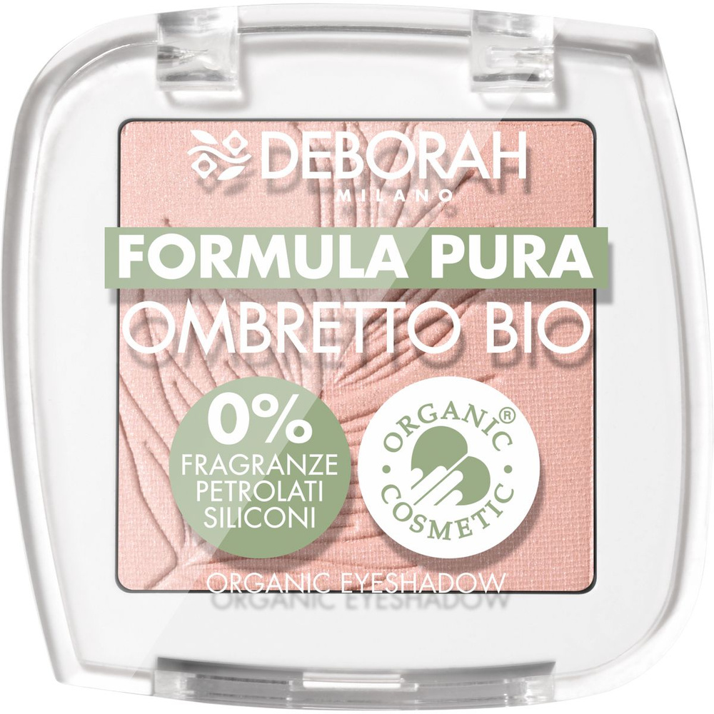 DEBORAH Тени для век Formula Pura Ombretto Bio, тон 03 Светло-розовый, 2,5г  #1