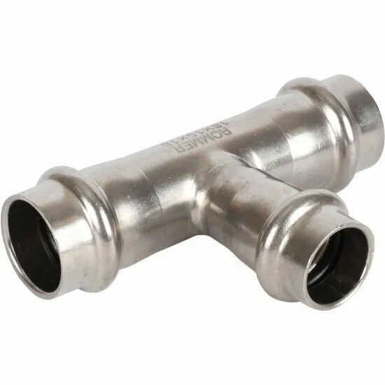 Тройник ROMMER переходной ВПр, 18х15х18, из нержавеющей стали прессовой ...