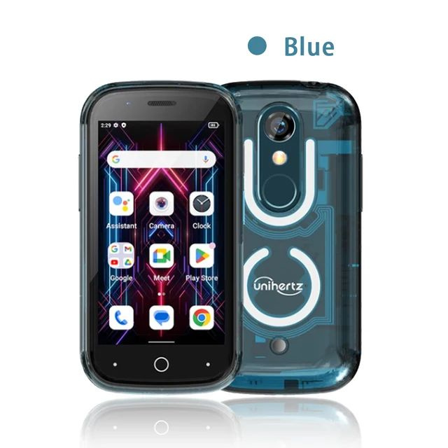 Unihertz Jelly Star Blue 本体 Смартфон Unihertz jelly Star 256 ГБ 8 ГБ Синий 3.0 IPS Jelly Star