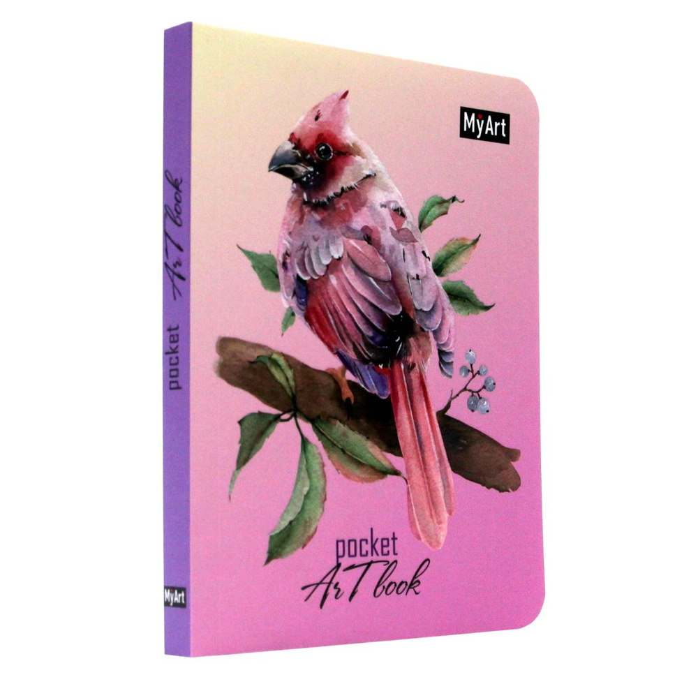 Скетчбук Pocket Artbook, "Птица", формат А6, 80 листов #1