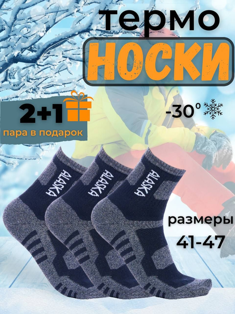 Термоноски Regi shop, 3 пары #1