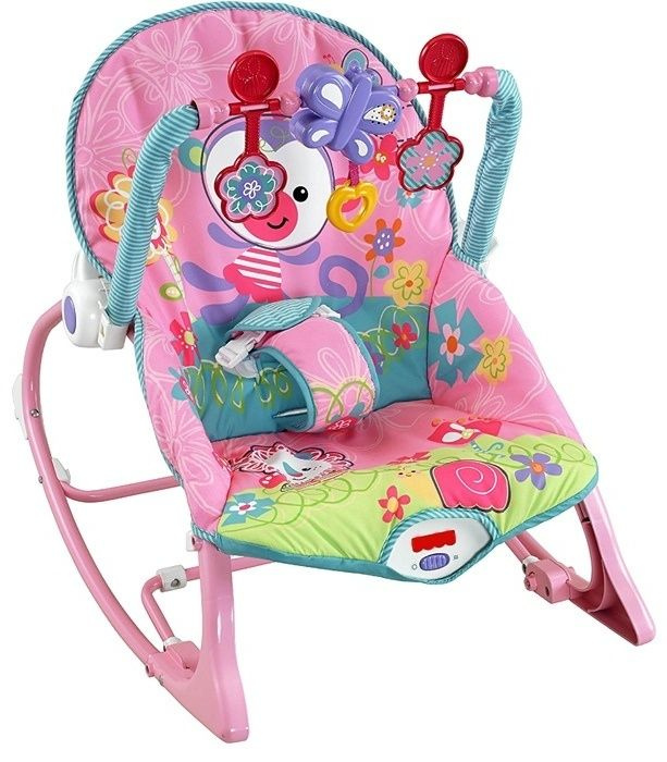 Шезлонг iBaby Rocker 68127 розовый #1