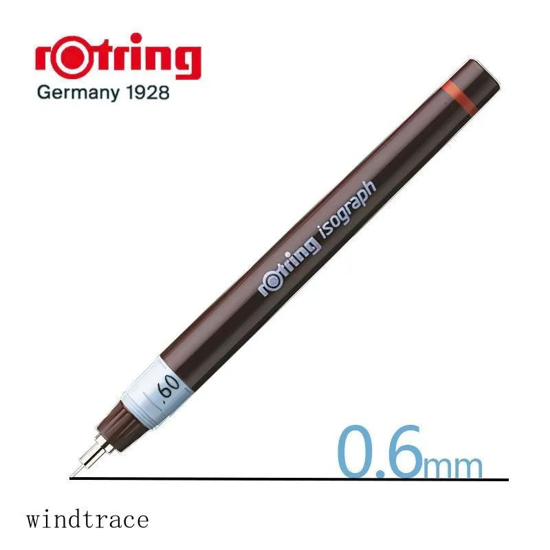 Изограф Rotring 0,6 мм, пластик. корпус Professional Contour Pen #1