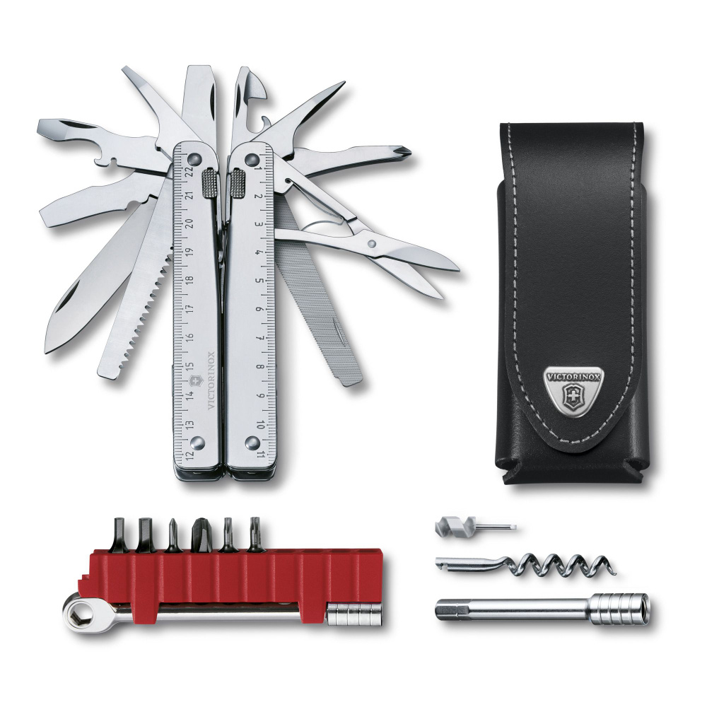 Мультитул Victorinox SwissTool X Plus Ratchet (3.0339.L) 115мм, 40 функций, серебристый , картонная коробка #1