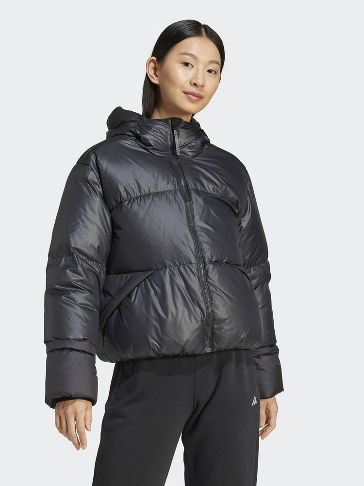 Пуховик adidas Sportswear W BIG BAFFLE J #1