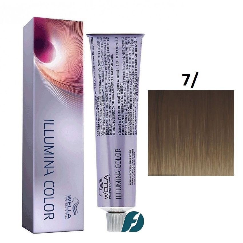 Wella Professionals Illumina Color 7/ Крем-краска для волос - Блонд, 60мл #1