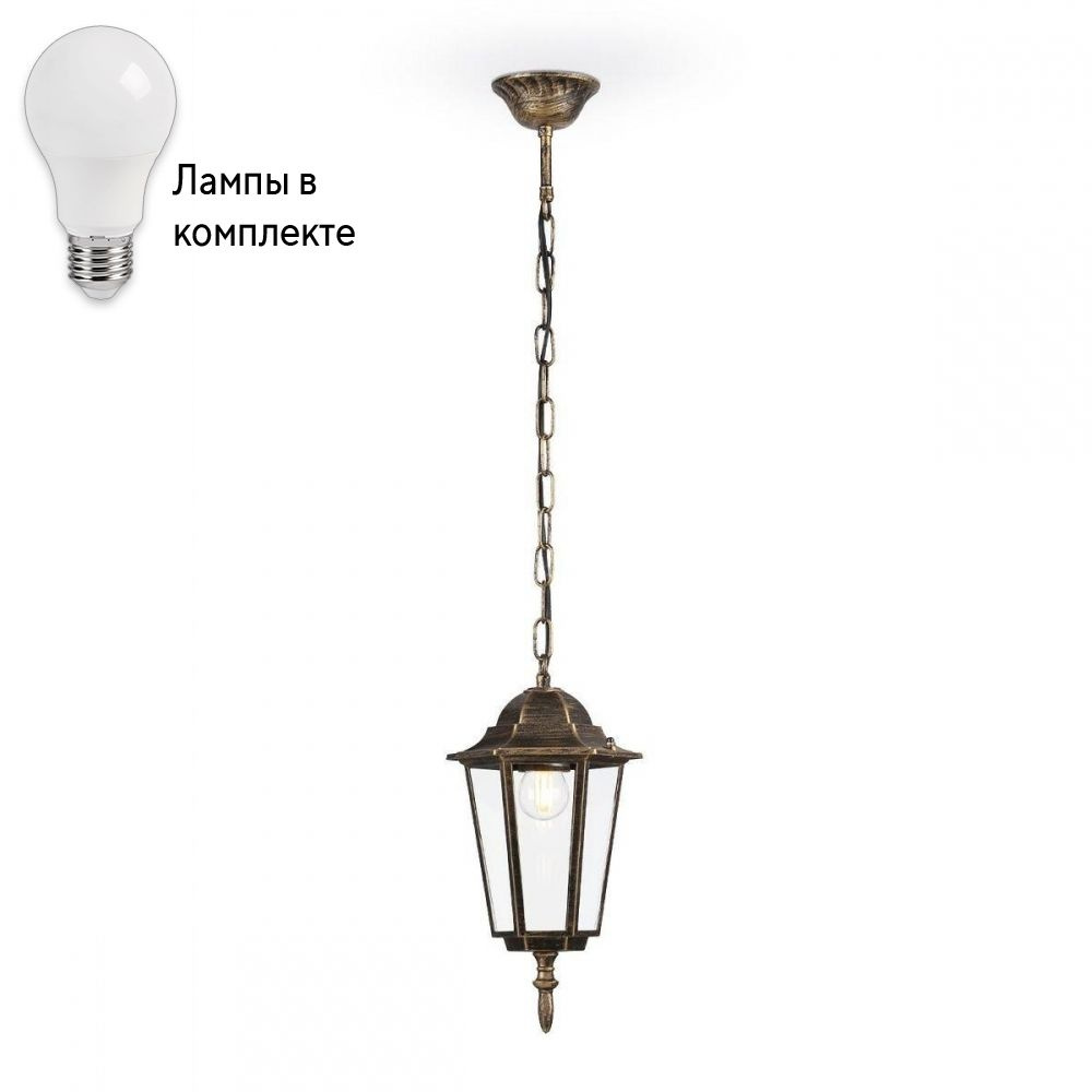 Уличный подвесной светильник с лампочкой Ambrella light ST2031+Lamps  #1