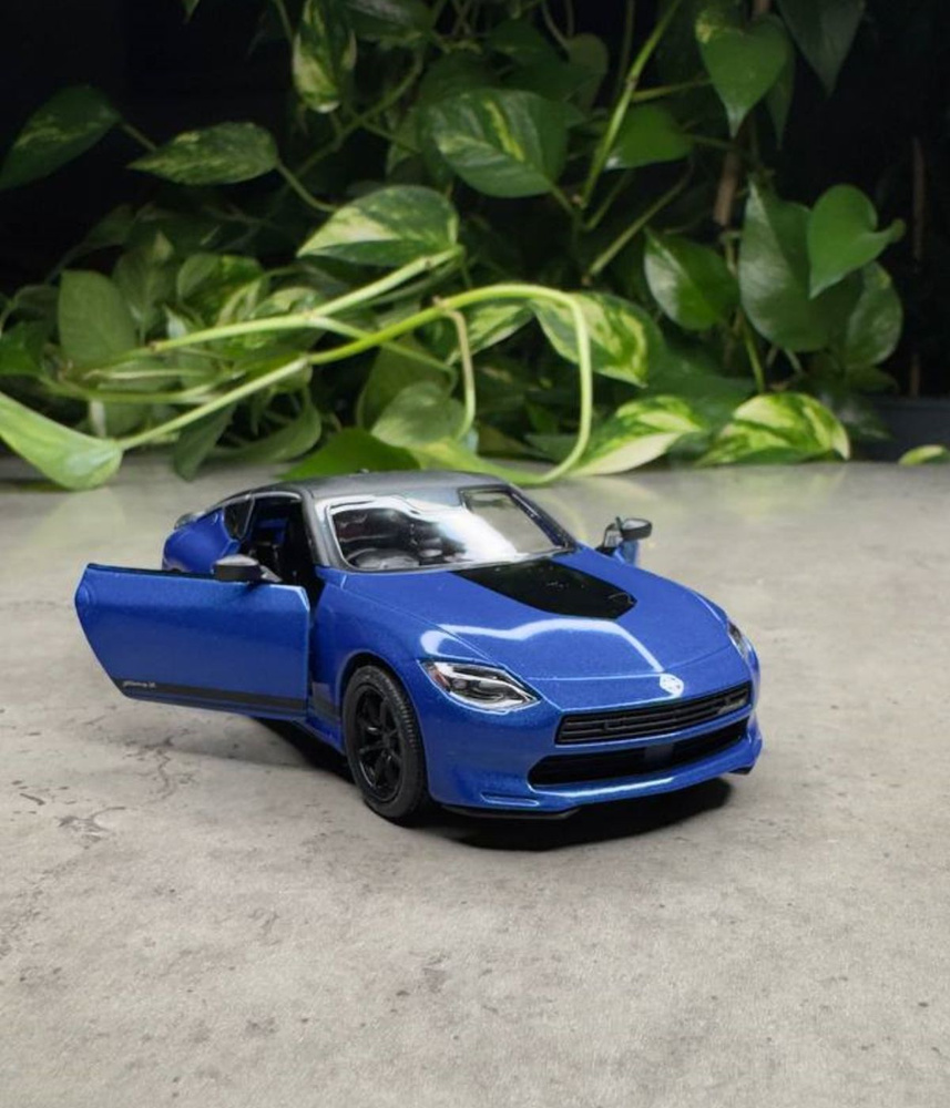 Машинка металлическая Ниссан Файер Леди З Nissan Fairlady Z Customized Edition 2023 Kinsmart 1:36 5443DKT #1