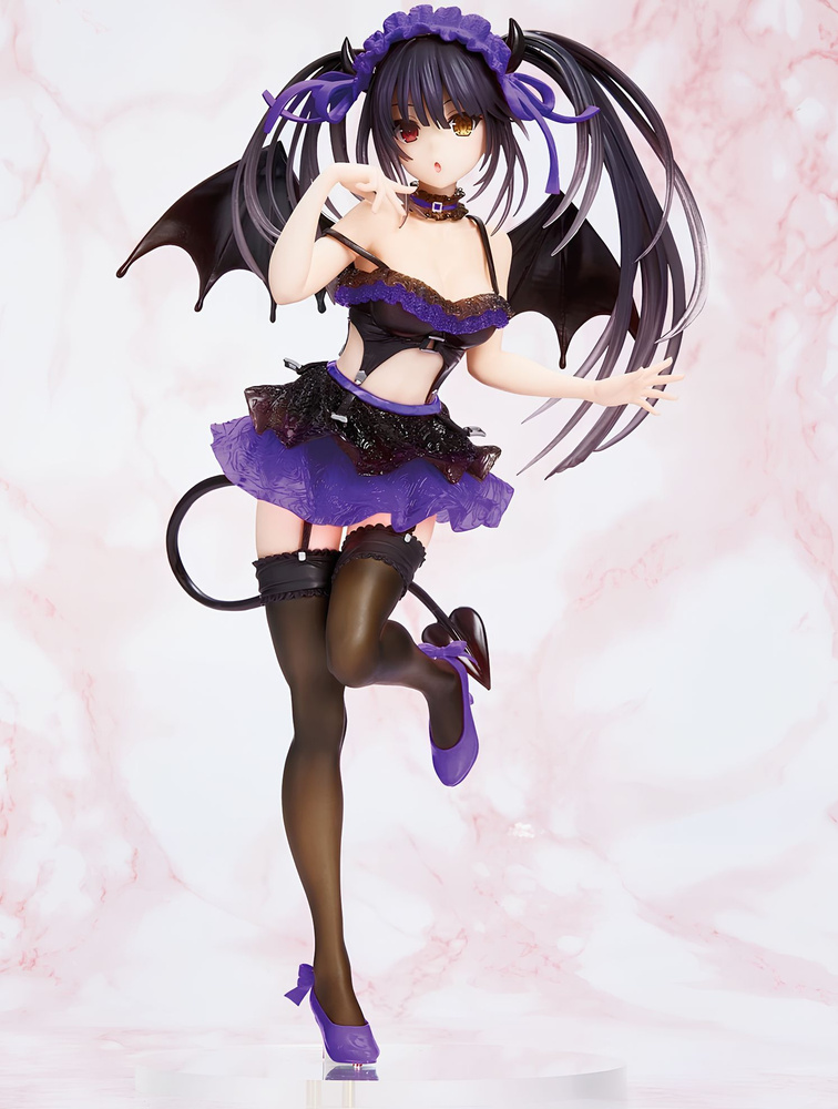 Фигурка Аниме Рандеву с жизнью Токисаки Куруми / Date A Live Tokisaki Kurumi (21см, пакет)  #1