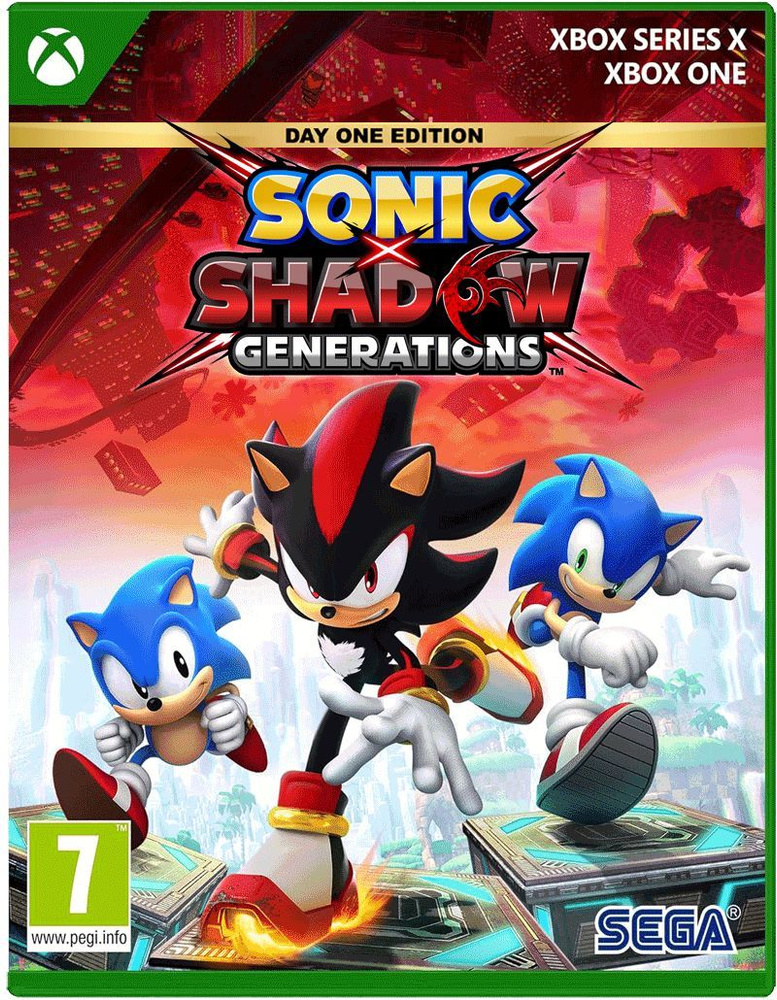 Игра Sonic x Shadow Generations Day One Edition (Xbox One, Xbox Series, Русские субтитры)  #1