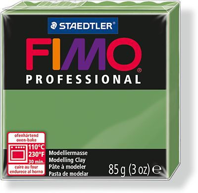 Полимерная глина FIMO Professional 57 (зеленый лист) 85г #1