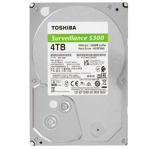 Toshiba 4 ТБ Внутренний жесткий диск 4 ТБ,256 МБ, SATA III, 6 Гбит/с ([HDWT840UZSVA])  #1