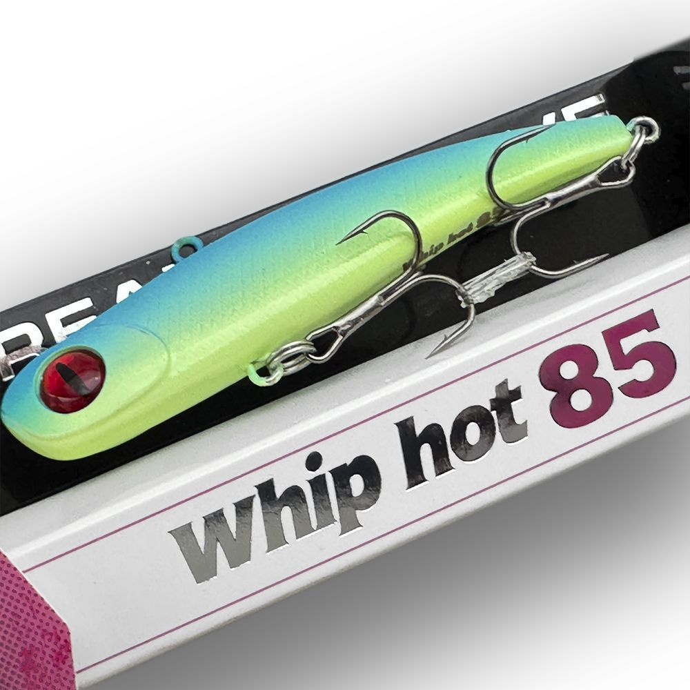 Whip Hot 85 мм, вес: 24 гр - тихий тонущий VIB виб, вайб для зимней рыбалки, раттлин на судака, для ловли #1