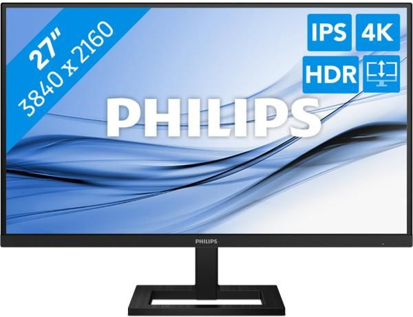 Philips 27" Монитор 27E1N1900AE/00 27E1N1900AE/00, черный #1