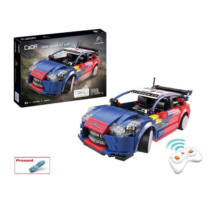 Конструктор на управлении машинка Citroen C4 WRC 2008 329 деталей (C51078W)  #1