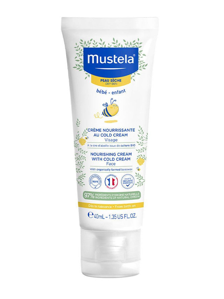 Mustela Питательный крем Cold Cream с пчелиным воском 40 мл #1