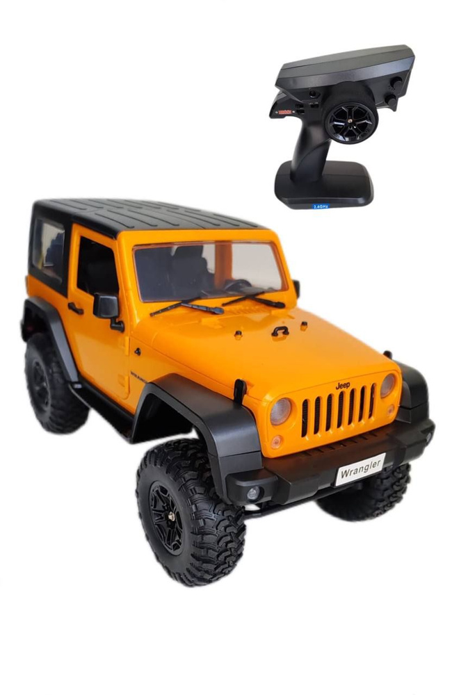 Радиоуправляемый краулер Double Eagle JEEP 1/14 4WD 2.4G RTR оранжевый  #1