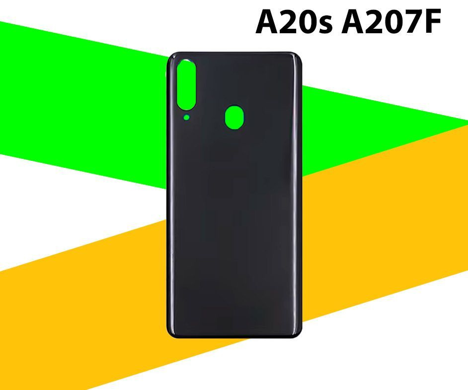 Задняя крышка для Samsung Galaxy A20s SM-A207F (черный) #1