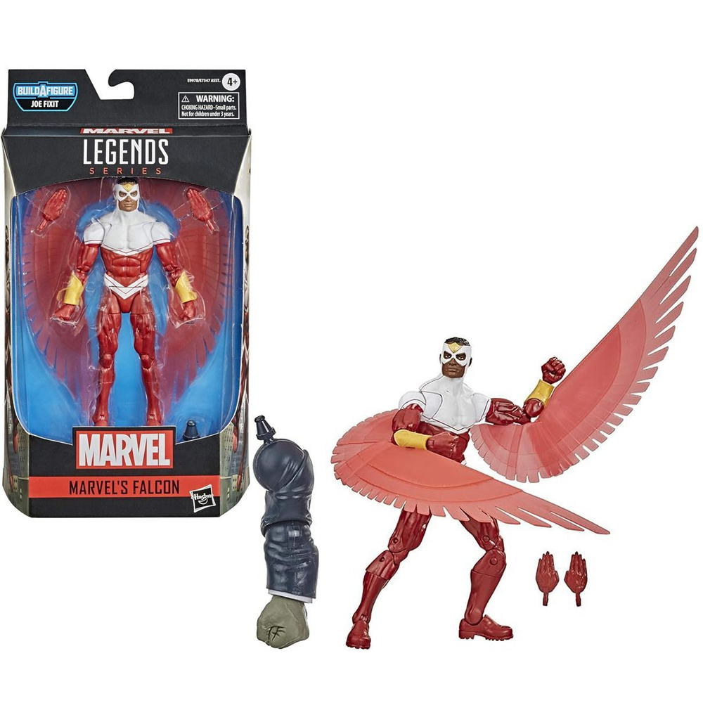 Фигурки Hasbro оригинальная коробка Серия Marvel Legends - 6-дюймовая коллекционная фигурка сокола Marvel #1