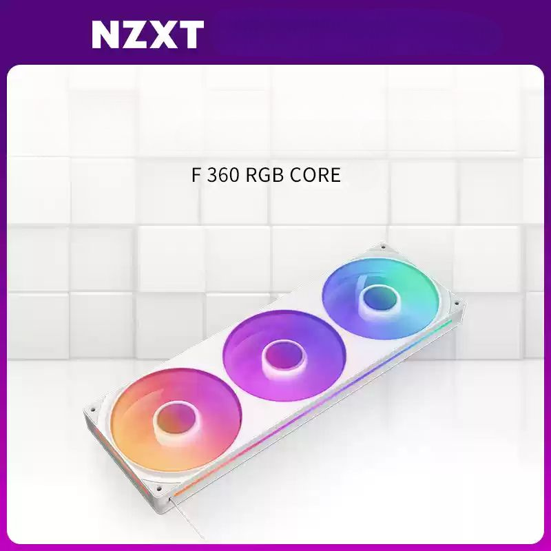 NZXT  вентилятор F360 RGB, белый #1