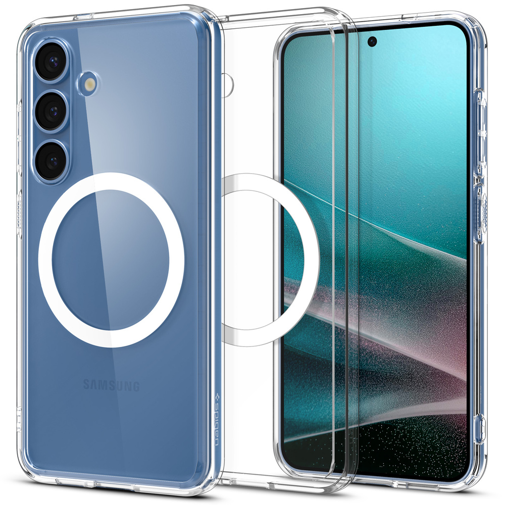 Чехол Spigen на Samsung Galaxy S25 Plus (ACS08981) Ultra Hybrid MagSafe / Спиген для Галакси С25 Плюс #1