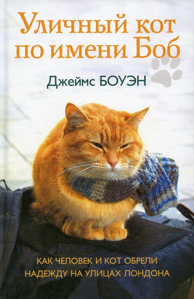 Уличный кот по имени Боб. Как человек и кот обрели надежду на улицах Лондона | Боуэн Джеймс #1