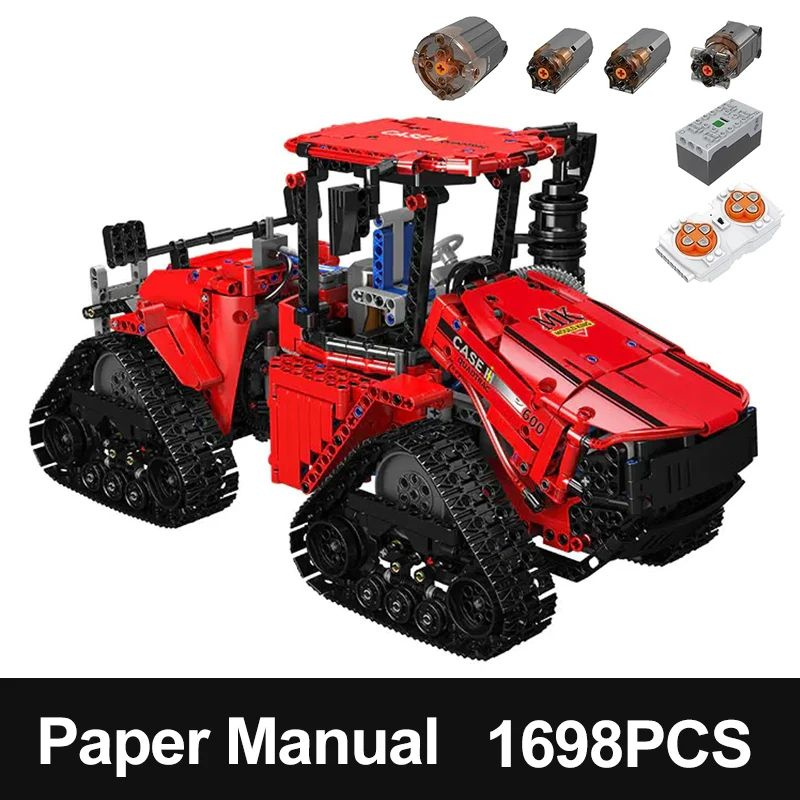 MOULD KING 18020 Technical Racing Car Игрушка из строительных блоков для пневматического гусеничного #1