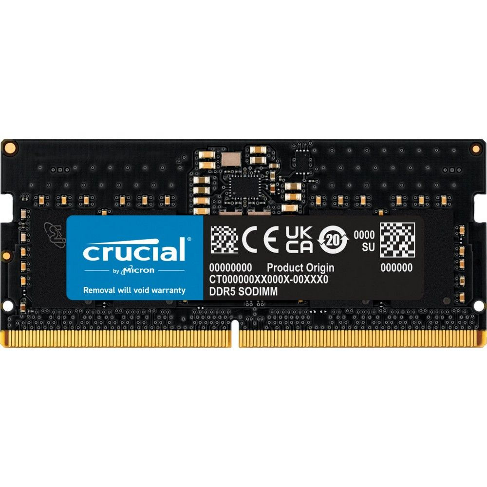 Модуль оперативной памяти Crucial 16 ГБ DDR5 PC44800 5600 MHz CL