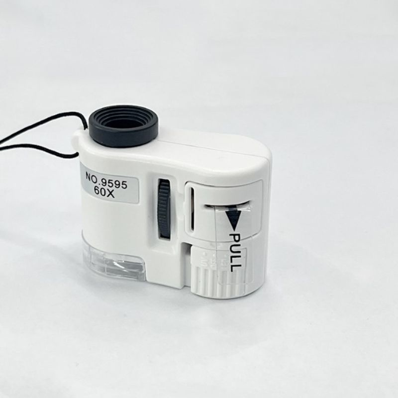 Мини-микроскоп LED Micro 9595 с защитным кожаным чехлом #1