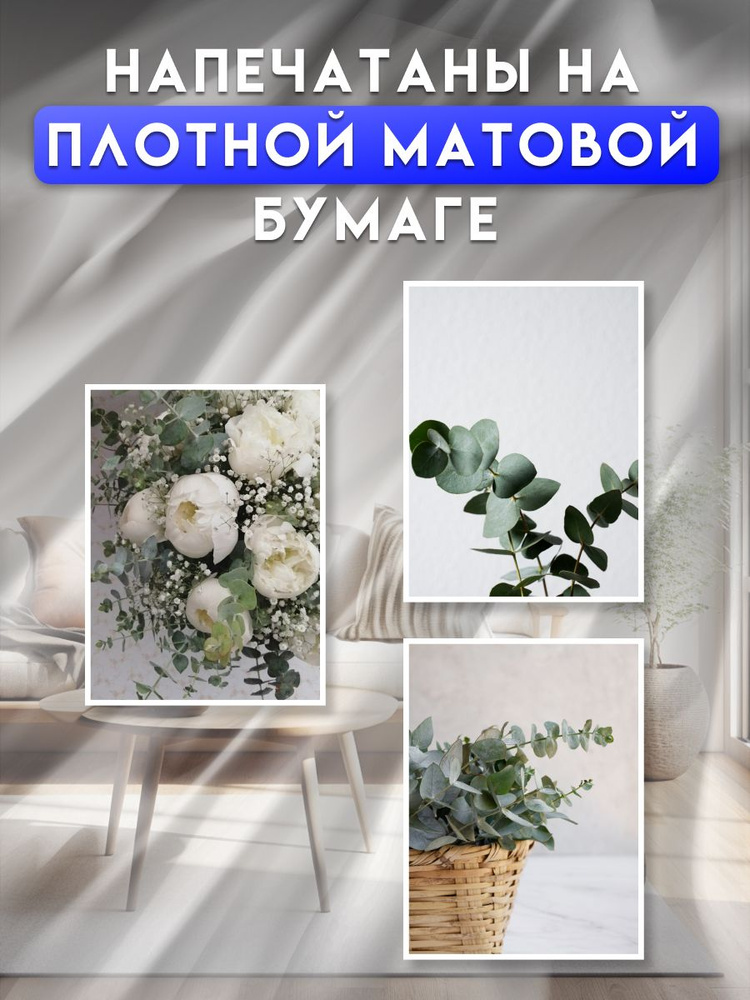 постеры на стену "Кашпо с Розами", 40х50см #1