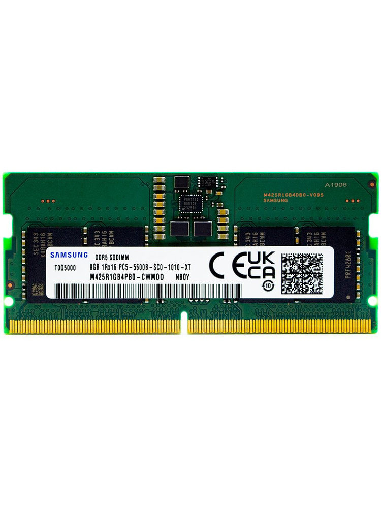 Модуль оперативной памяти 8 ГБ DDR5 PC44800 5600 MHz CL 46