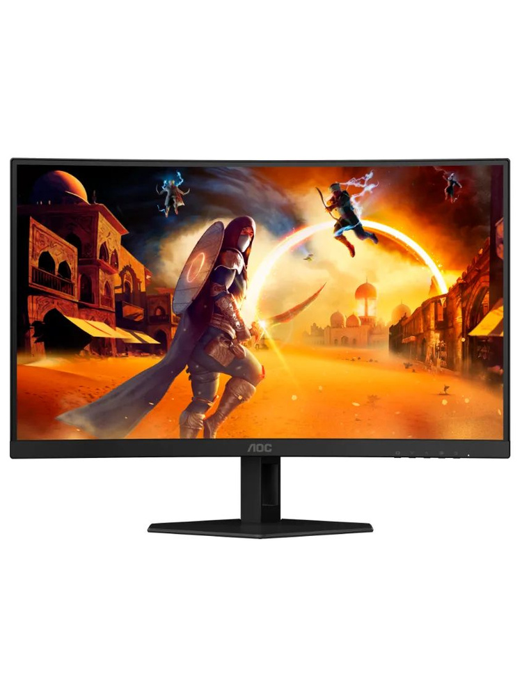 AOC 27" Монитор AOC C27G4ZXE, VA, 1920x1080, 280 Гц, Изогнутый экран, черный #1