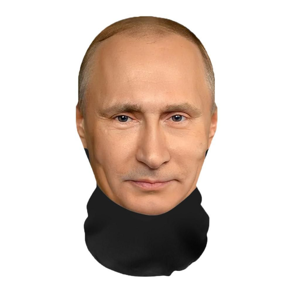 Карнавальная тканевая маска НА ЛИЦО Путин #1