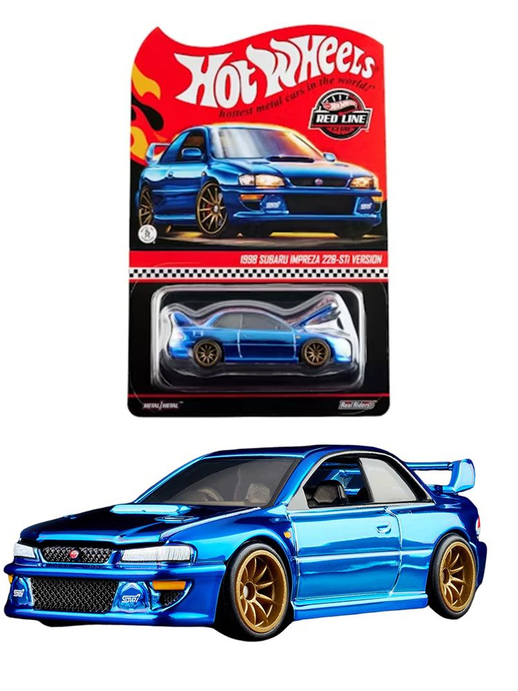 ミニカー RLC Exclusive 1998 Subaru 22B-STi Машинка Hot Wheels Collectors RLC Exclusive 1998 Subaru 22B-STi