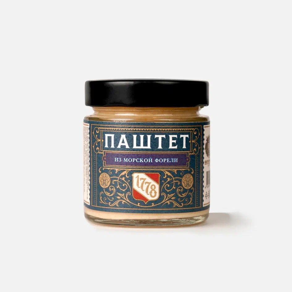 Паштет GASTRONOMIA 1778 " Из морской форели" #1