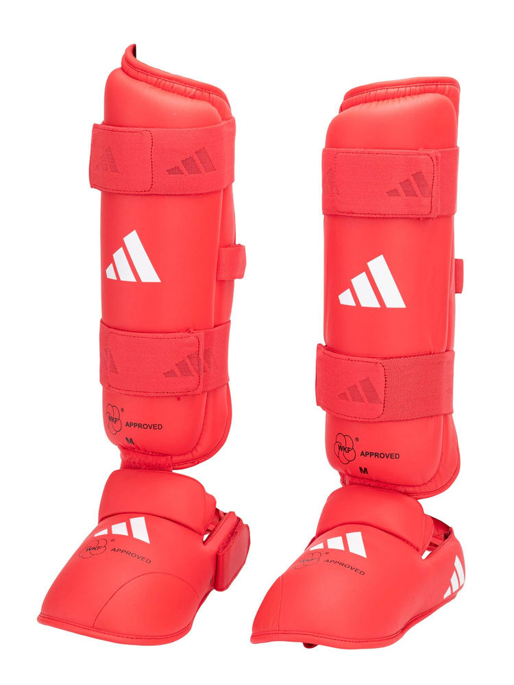 Защита голени и стопы WKF Shin & Removable Foot красная (размер L) #1