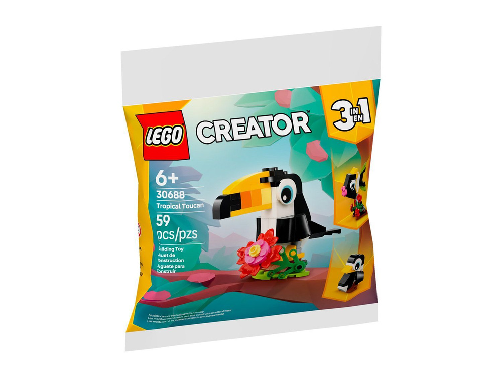LEGO Конструктор "Тукан 3-in-1". 30688 #1