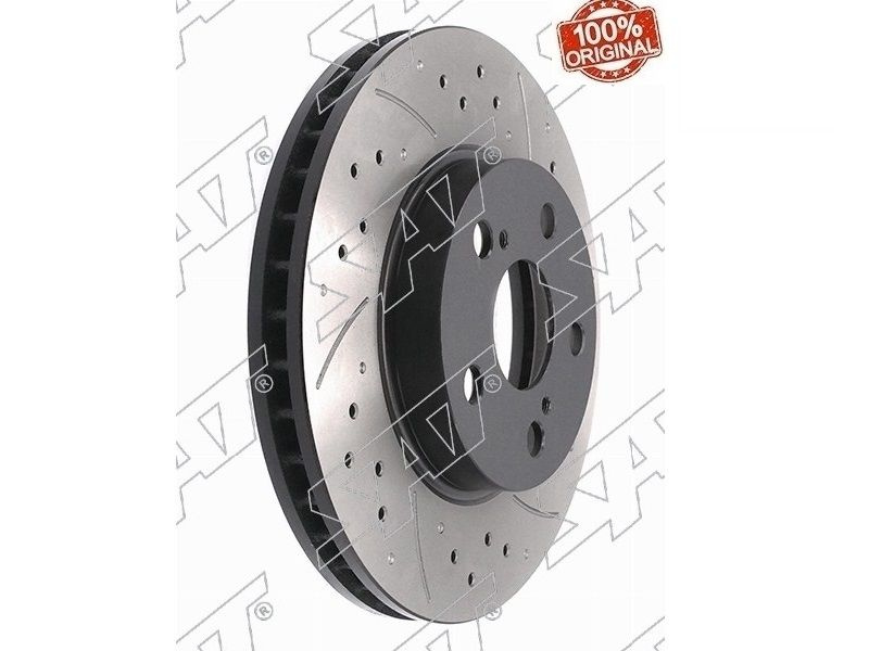 Комплект дисков тормозных передний перфорированные TOYOTA Ardeo/Opa/Premio/Allion/Corona ZZV50/#ZT24