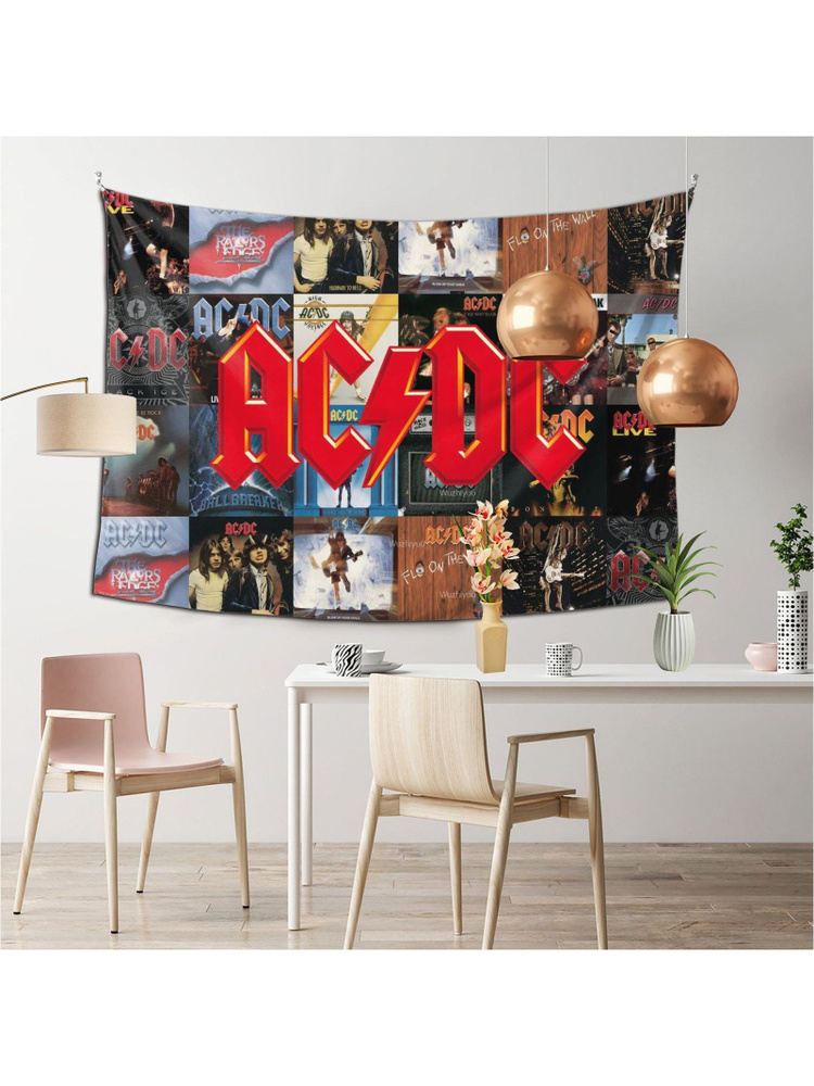 Флаг плакат баннер Acdc Pattern #1