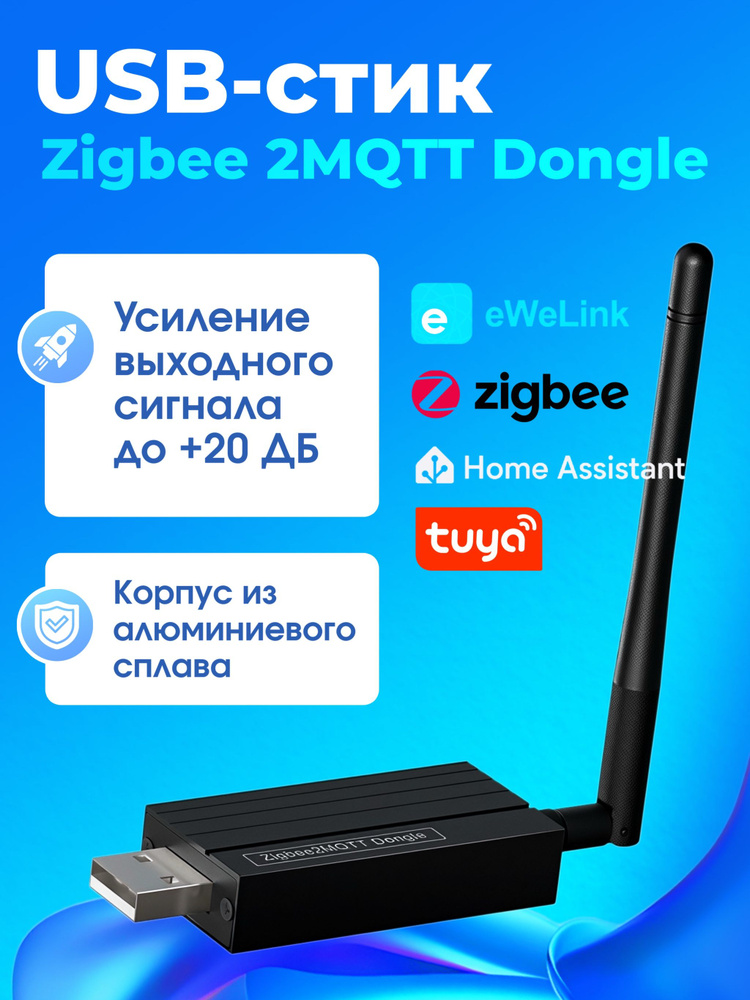 Zigbee 3.0 Стик 2MQTT Dongle (Координатор) #1