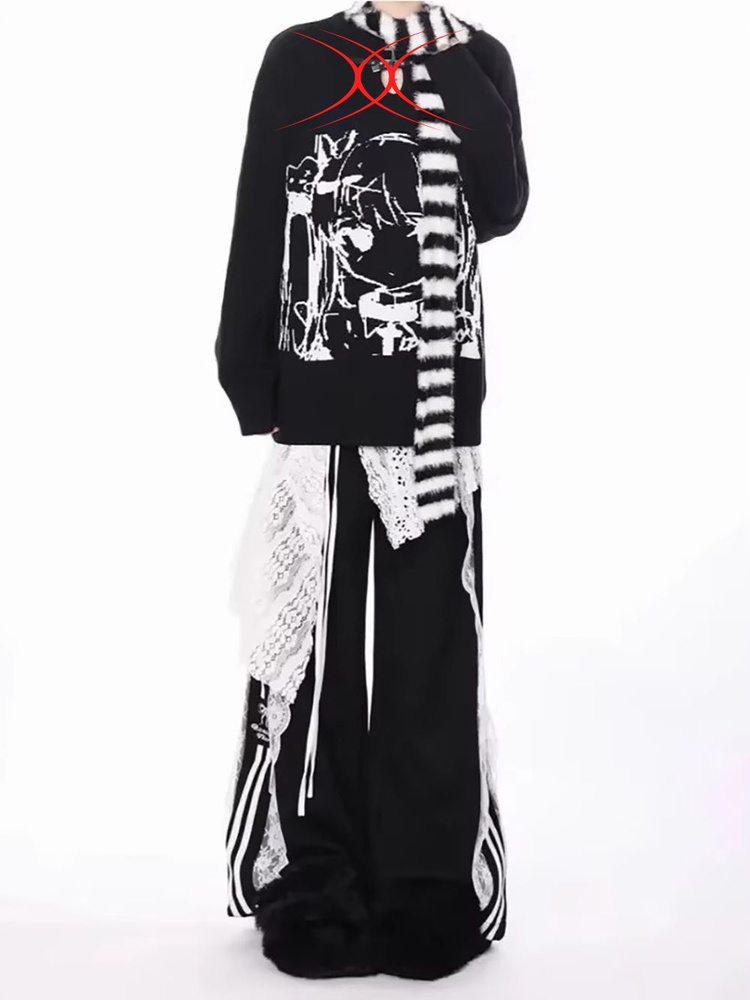 Брюки багги ANGELS ASYLUM sweatpants #1